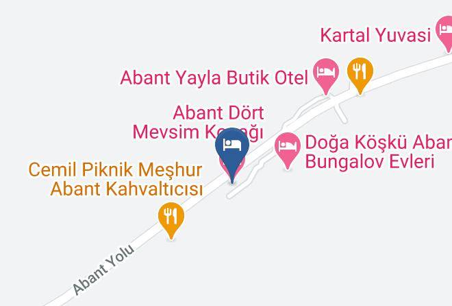 Bolu - Abant Dort Mevsim Konagi Maps