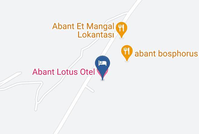 Bolu - Abant Lotus Otel Maps