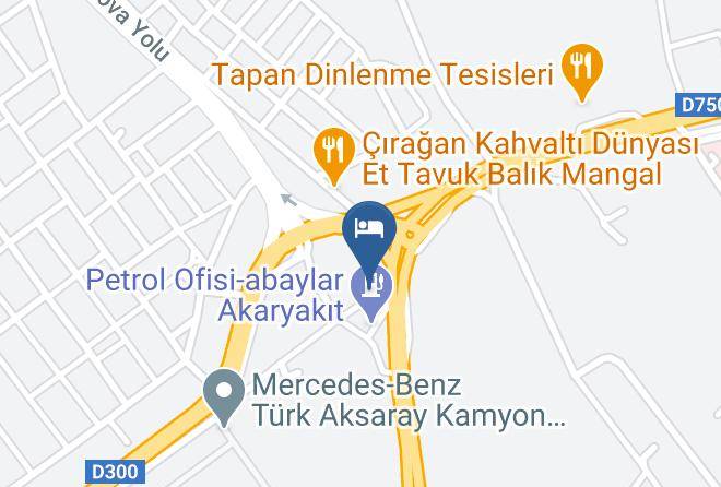 Aksaray - Abaylar Otel Maps