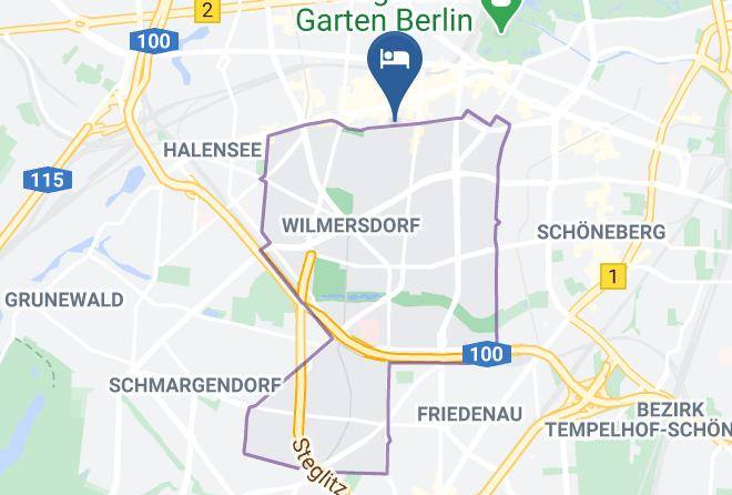 Stadt Berlin - Abba Berlin Hotel Maps
