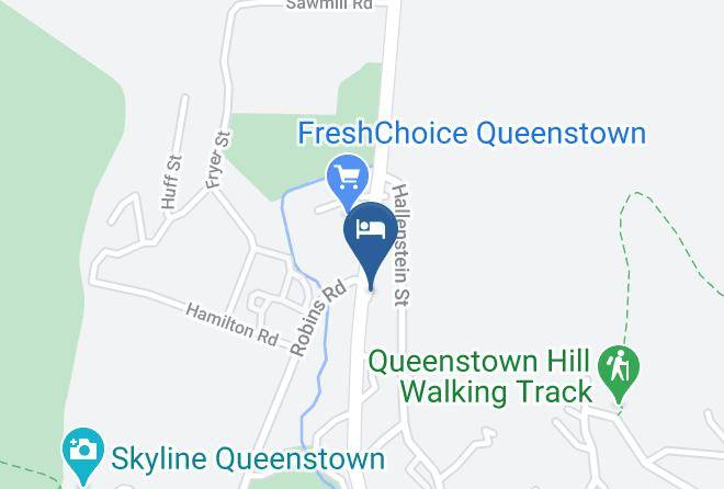 Queenstown Lakes - Abba Court Motel Maps