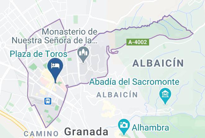 Granada - Pension Vista Nevada Maps