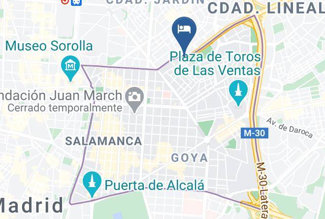 Madrid - Abba Madrid Hotel Maps