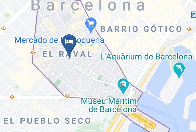 Abba Rambla Hotel Map