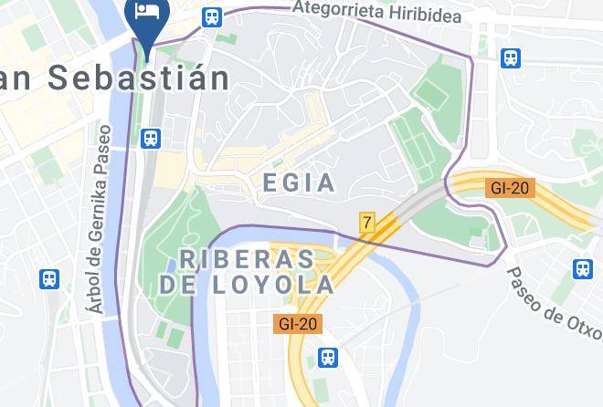 Gipuzkoa - Abba San Sebastian Hotel Maps