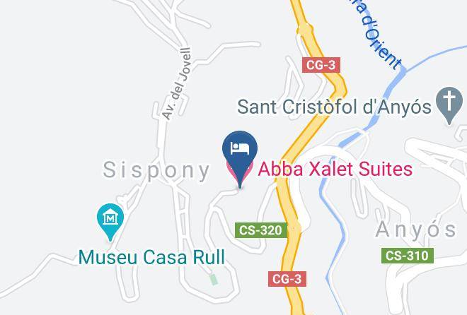 La Massana - Abba Xalet Suites Hotel Maps