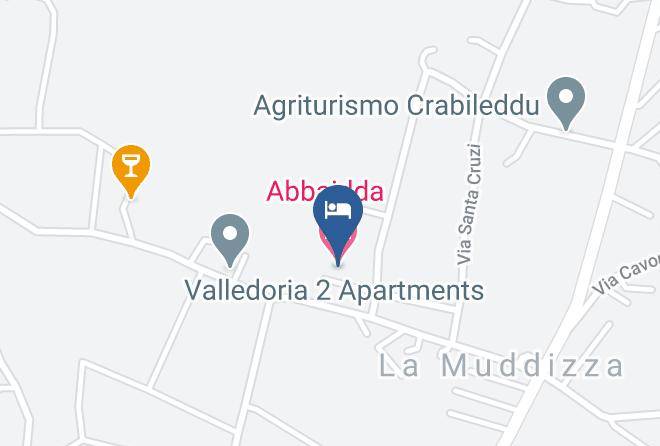 Sassari - Abbaidda Hotel Maps