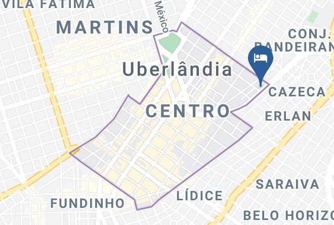 Uberlandia - Abbas Hotel Uberlandia Maps