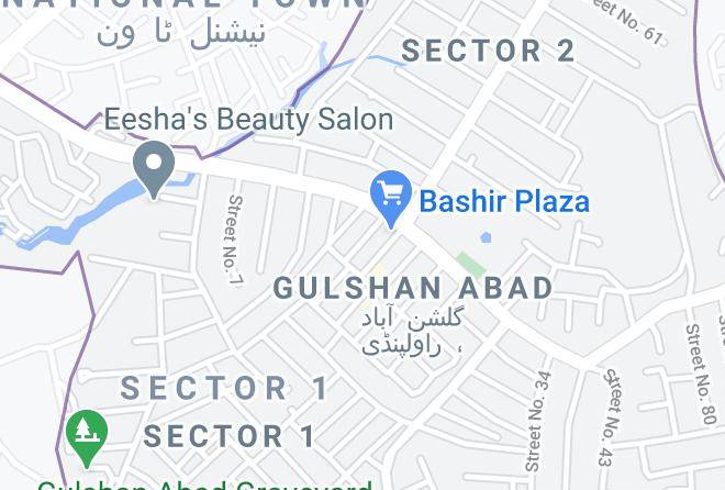 Islamabad - Abbasi Palace Hotel Maps