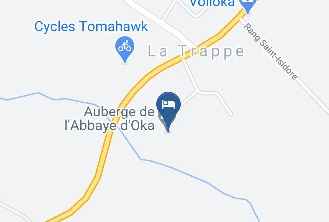 Deux Montagnes Regional County Municipality - Abbaye Doka Maps