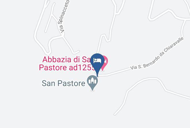 Rieti - Abbazia Di San Pastore Maps