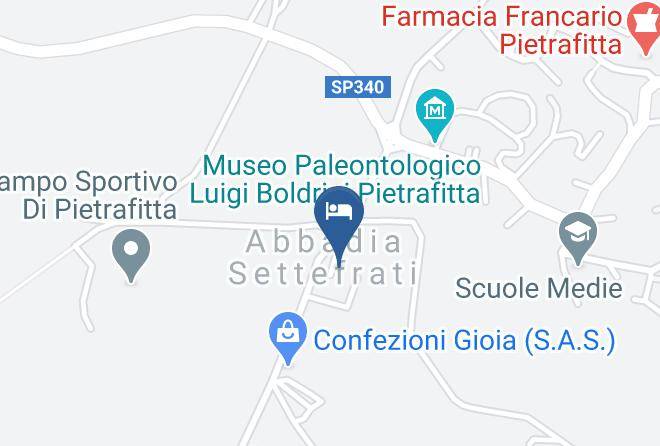 Perugia - Abbazia Sette Frati Agriturismo Fratres Di Annalisa Sposini Maps