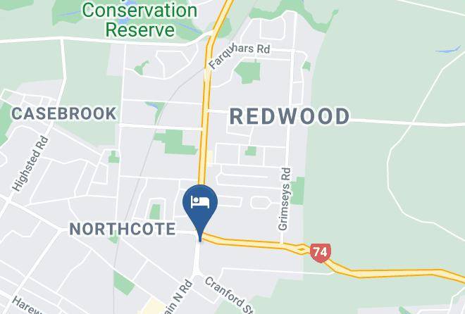 Christchurch - Asure Abbella Lodge Motel Maps