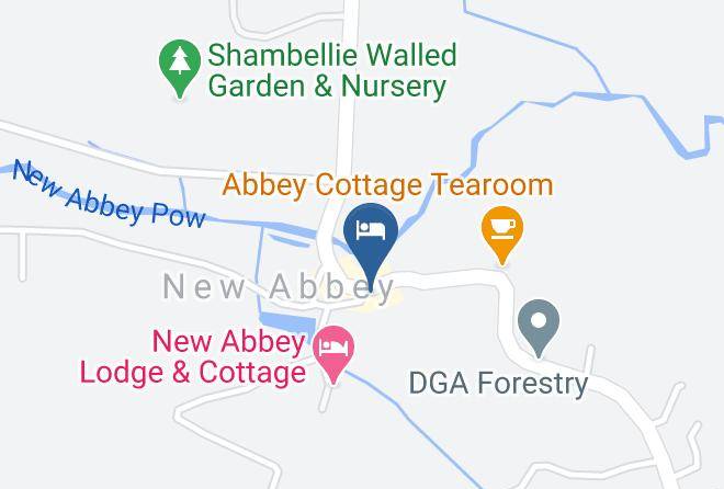 Abbey Arms Hotel Map