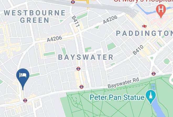 London - Abbey Court Hotel Maps