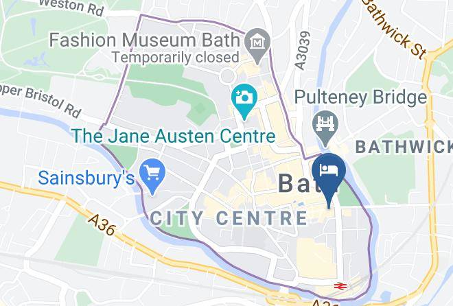 Bath And North East Somerset - Abbey Hotel Bath A Tribute Portfolio Hotel Maps