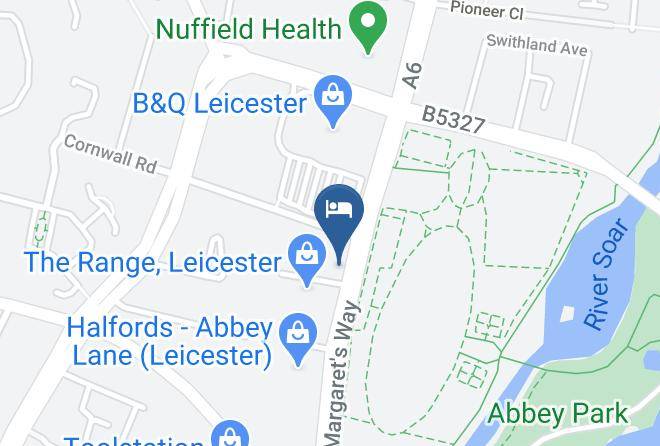Leicester City - Abbey Hotel Maps