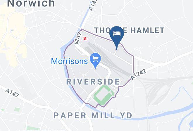 Norfolk - Abbey Hotel Norwich Maps