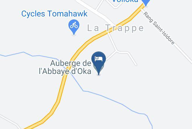 Deux Montagnes Regional County Municipality - Auberge De L'abbaye D'oka Maps
