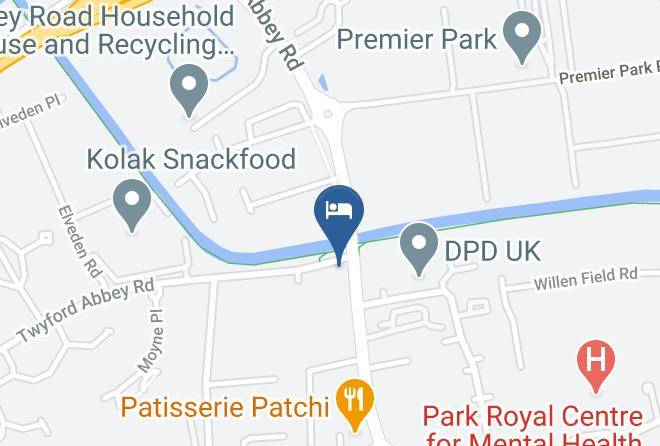 London - Abbey Point Cafe And B&b Maps