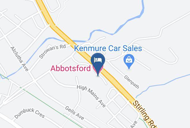 West Dunbartonshire - Abbotsford Hotel Maps