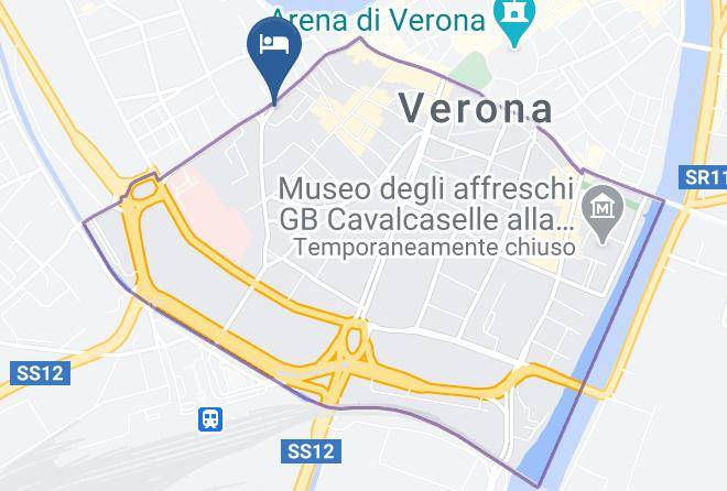 Verona - Residenza Al Castello Maps