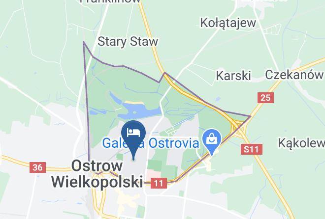 Ostrowski - Abc Noclegi Tanie Pokoje Blisko Centrum Maps