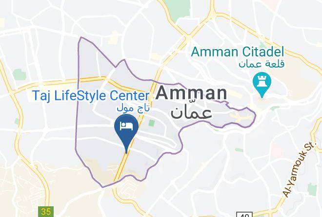 Amman - Abdoun Panorama Maps