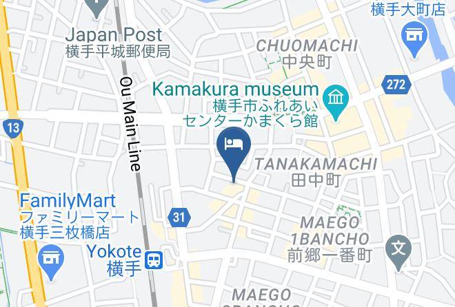 Yokote City - Abe Ryokan Maps