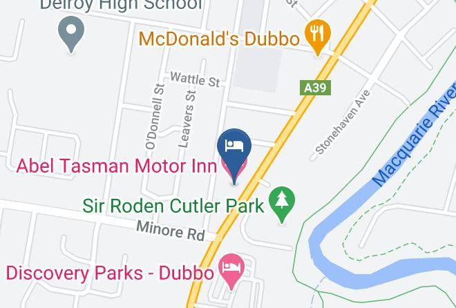 Western Plains Regional - Abel Tasman Motor Inn Maps
