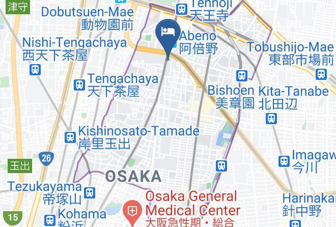Osaka City Abeno Ward - Abenosujisou Maps