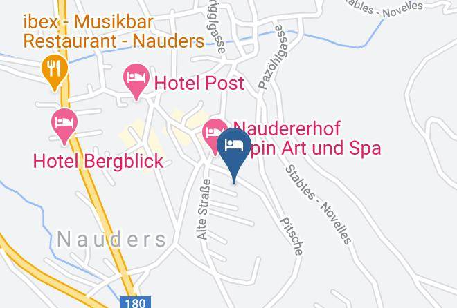 Landeck - Abenteuerhotel Astoria Maps
