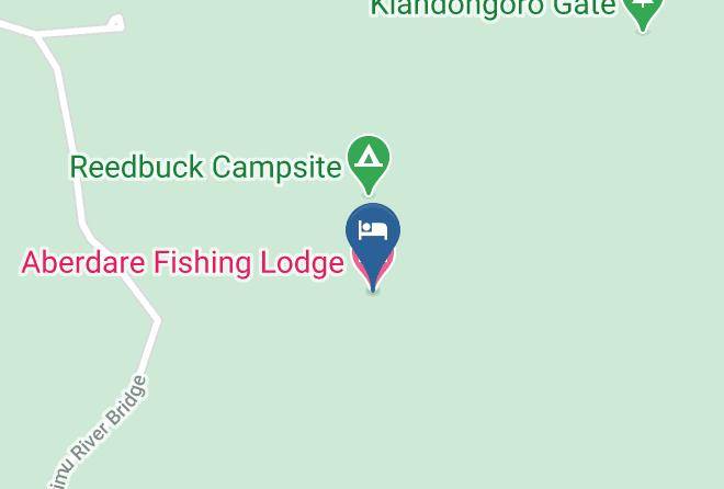 Nyeri - Aberdare Fishing Lodge Maps