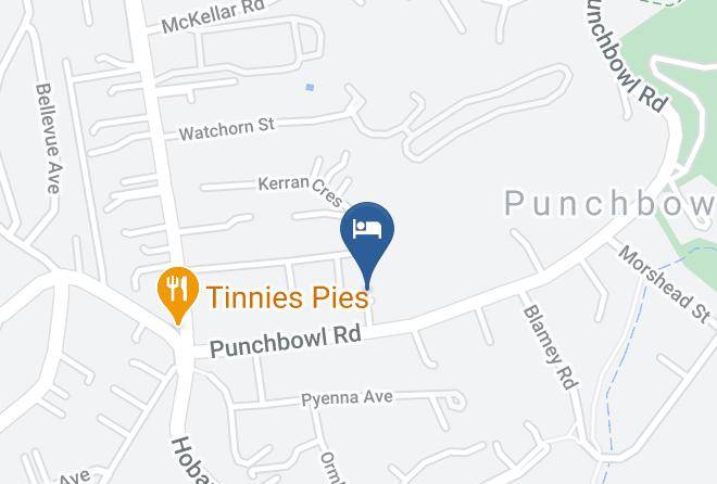 Launceston - Aberdeen Court Motel Apartments Maps