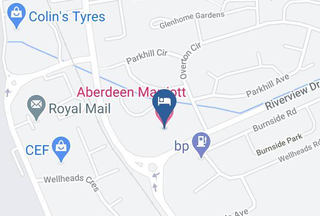Aberdeen City - Aberdeen Marriott Hotel Maps