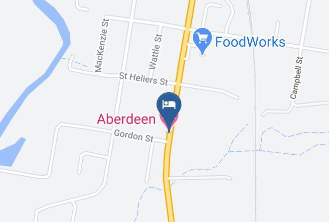 Upper Hunter Shire - Aberdeen Motel Maps