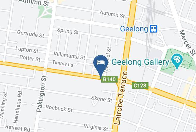 Greater Geelong - Aberdeen Motor Inn Maps