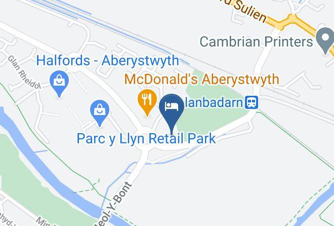 Ceredigion - Aberystwyth Park Lodge Hotel Maps
