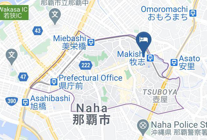 Naha City - Abest Cube Naha International Street Maps