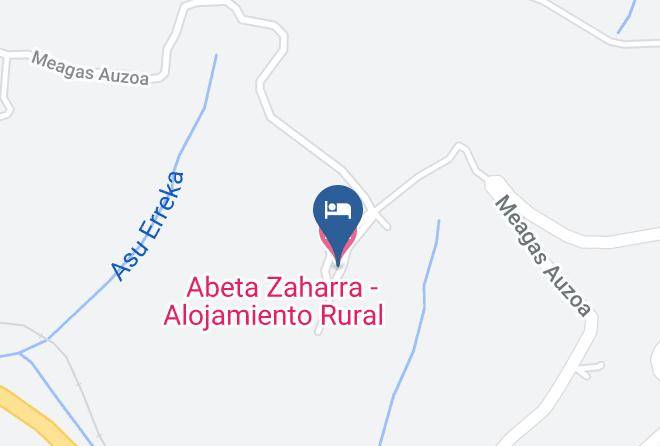 Gipuzkoa - Abeta Zaharra Alojamiento Rural Maps