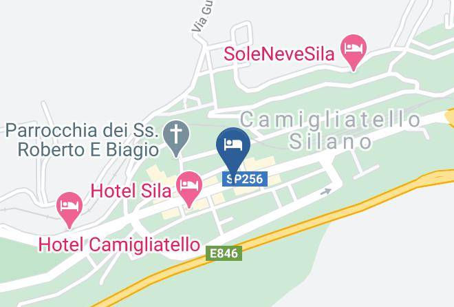 Cosenza - Abete Bianco Albergo Del Natale Maps