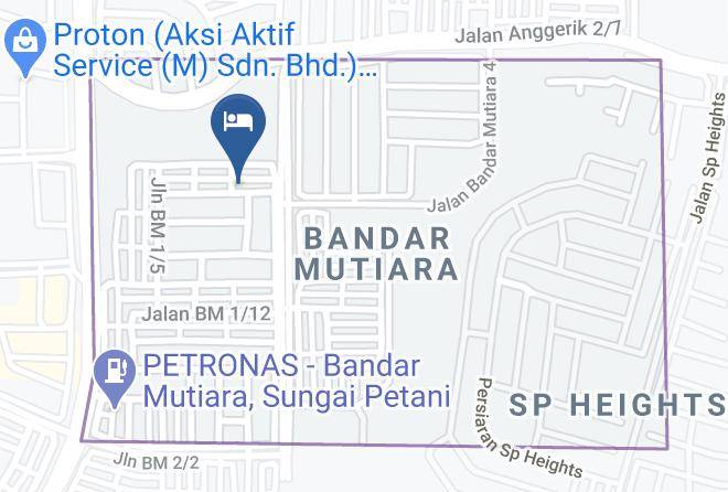 Kuala Muda District - Abg Long Fadhil Homestay Maps