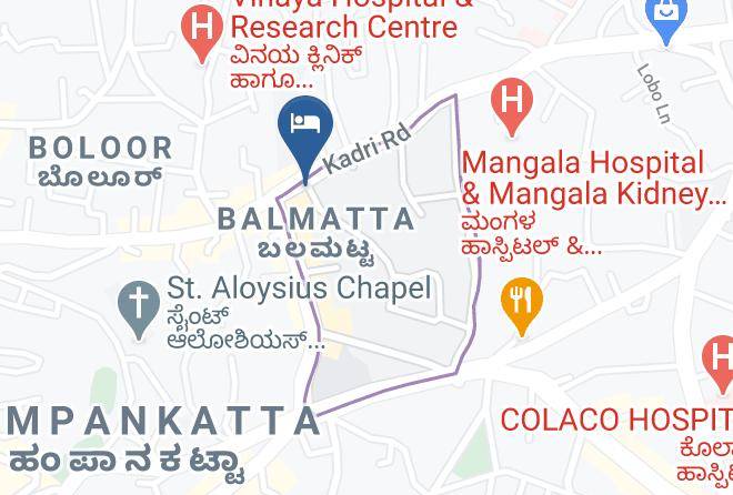Mangalore - Abhiman Residency Maps
