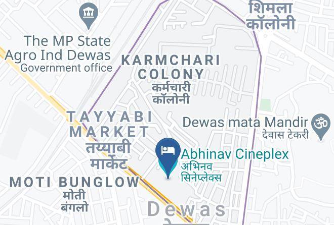 Abhinav Hotel Map