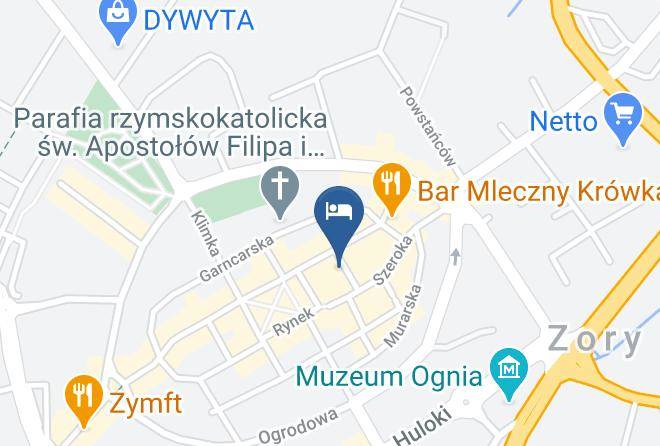 Zory - Abi Cheap Accommodation In Zory Maps