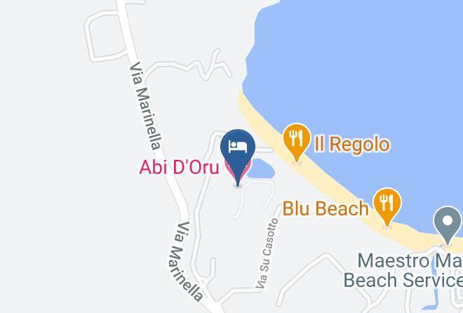 Sassari - Abi D'Oru Beach Hotel & Spa Maps