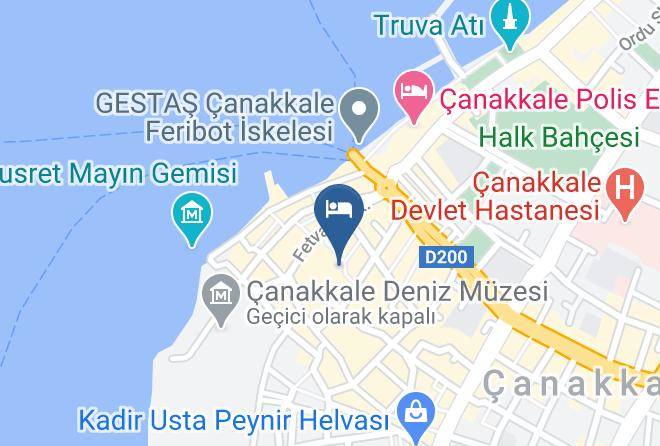 Canakkale Kemalpasa - Abidos Pansiyon Maps