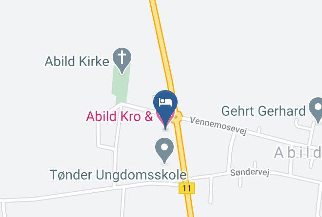 Tonder - Abild Kro & Hotel Maps