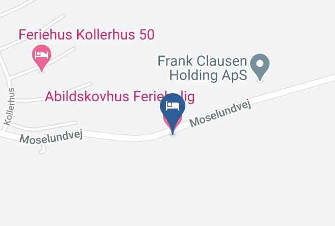 Silkeborg - Abildskovhus Feriebolig Maps