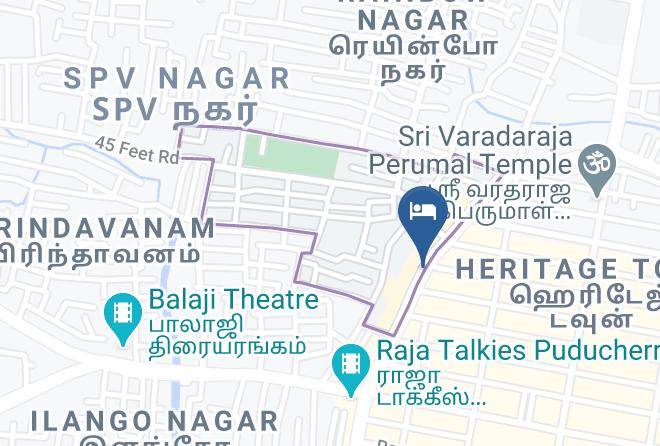 White Town - Abirami Residency Maps
